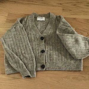 Grey cardigan from old navy